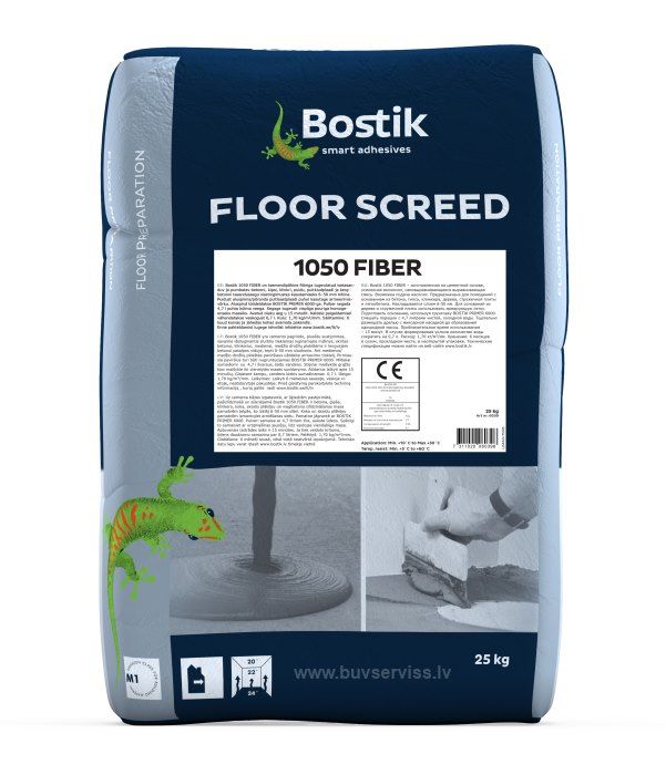 Bostik FIBER betons pašizlīdzinošais 25kg
